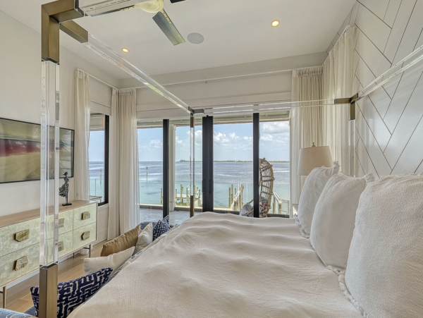Bayfront Luxury Vacation Rental in Holmes Beach with Private Dock, Pool & Spa